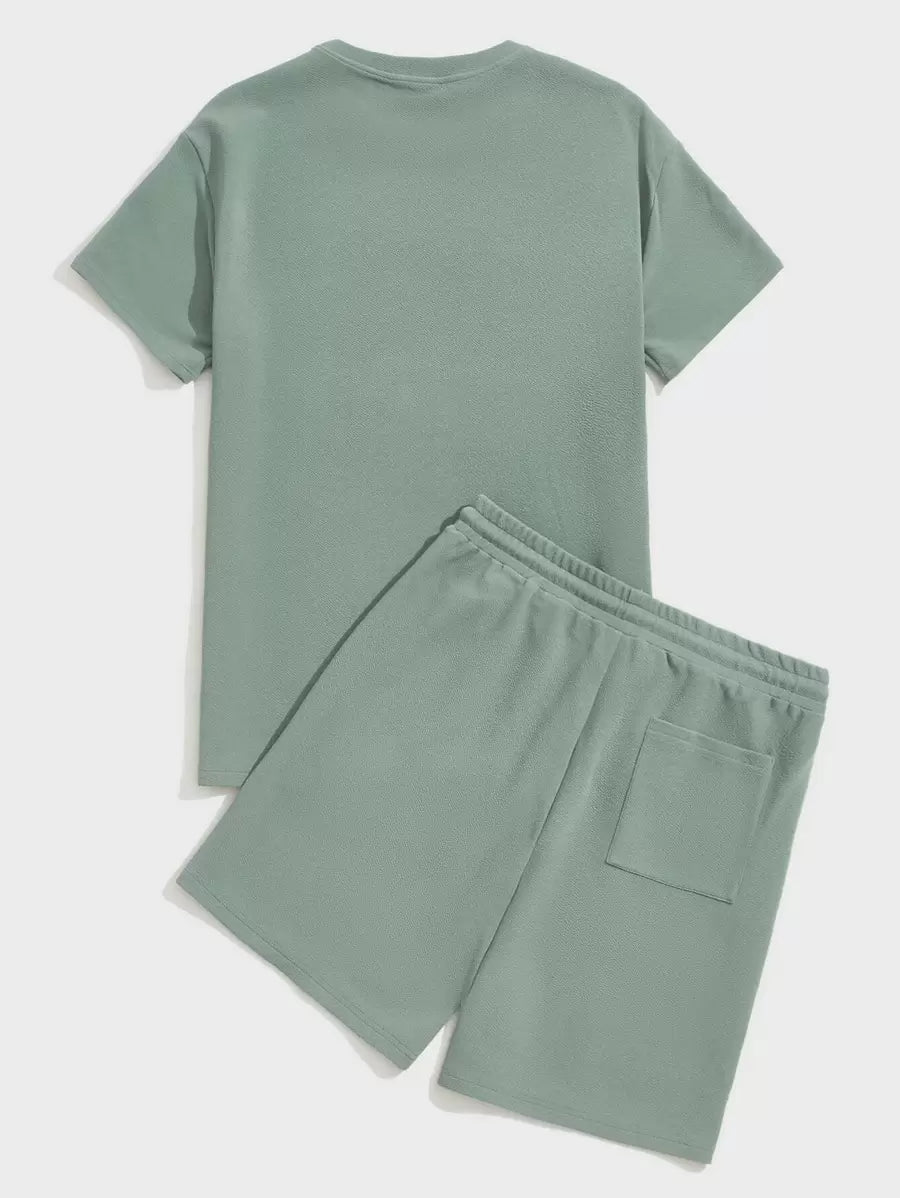 Ensemble Été Homme – T-shirt Court & Jogging