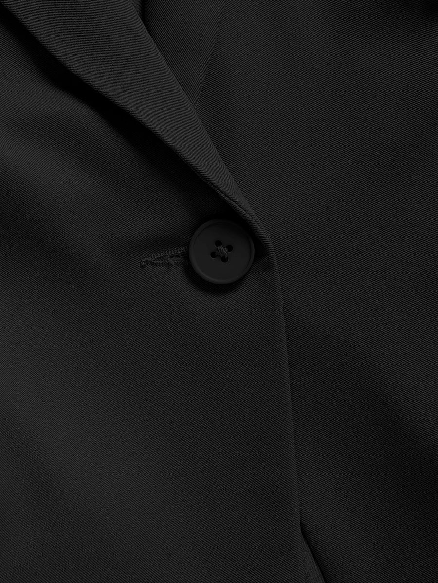 Blazer Femme Uni avec Lacets Latéraux