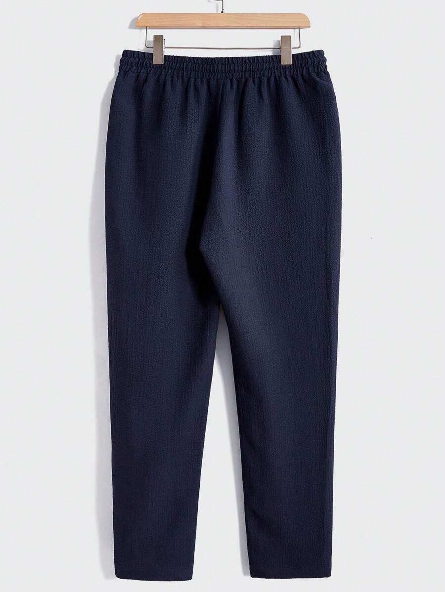 Set Décontracté Homme – T-shirt & Pantalon Uni