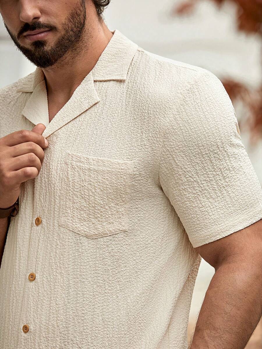 Set Décontracté Homme – T-shirt & Pantalon Uni