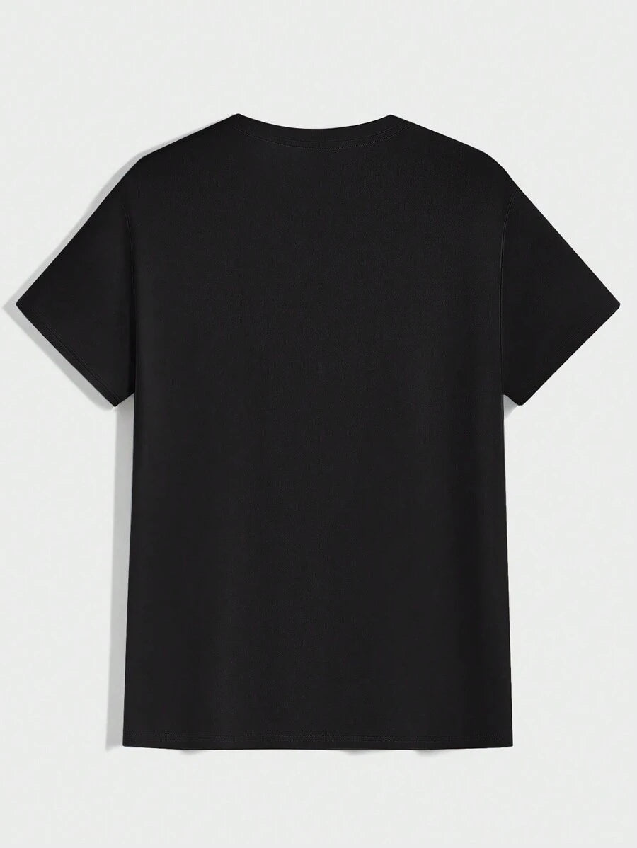 T-shirt Tricoté Homme à Manches Courtes décontractées