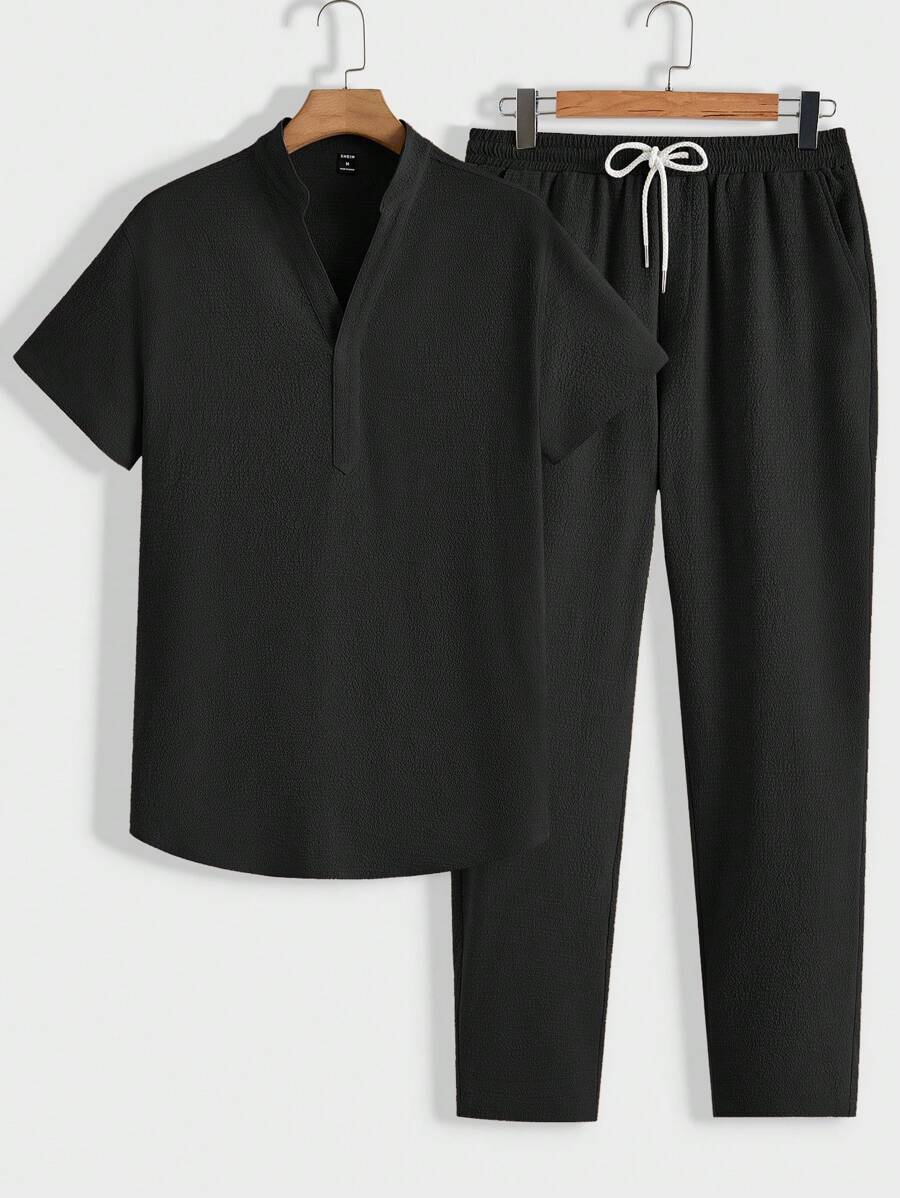 Set Homme Été – Haut Texturé & Short