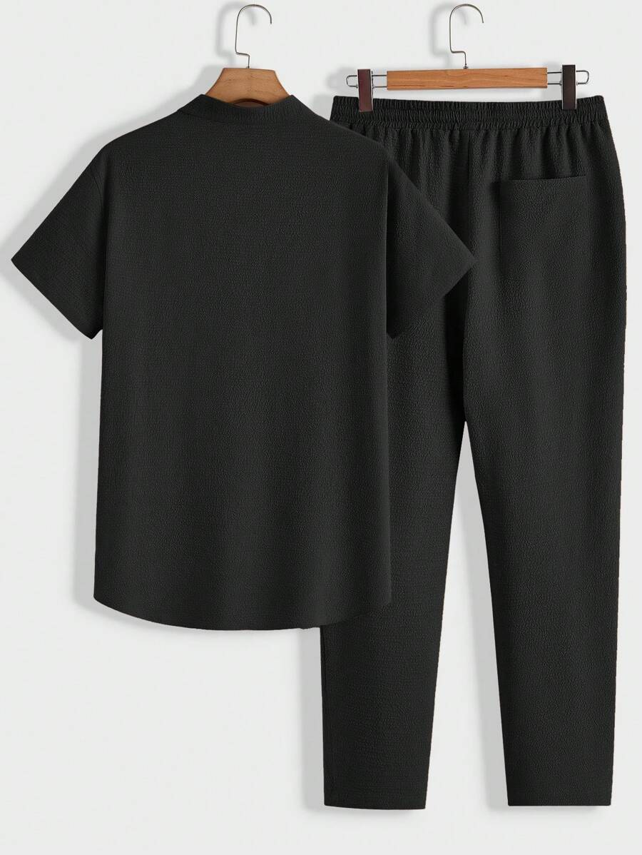 Set Homme Été – Haut Texturé & Short