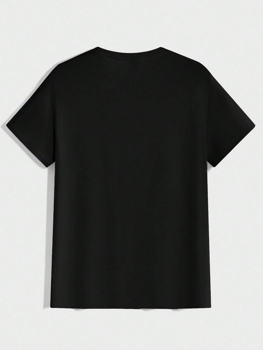 T-shirt Tricoté Homme à Manches Courtes décontractées
