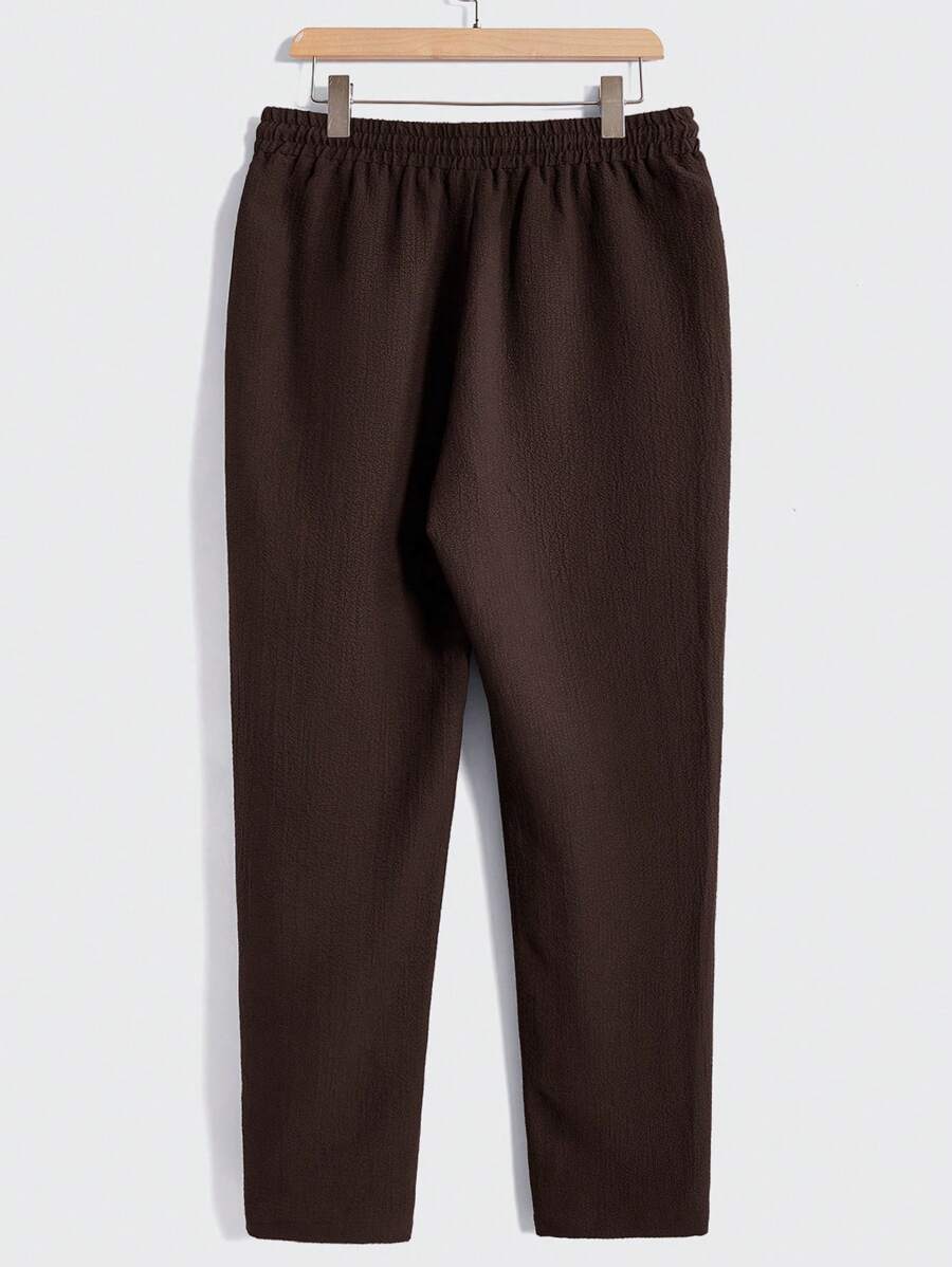 Set Décontracté Homme – T-shirt & Pantalon Uni