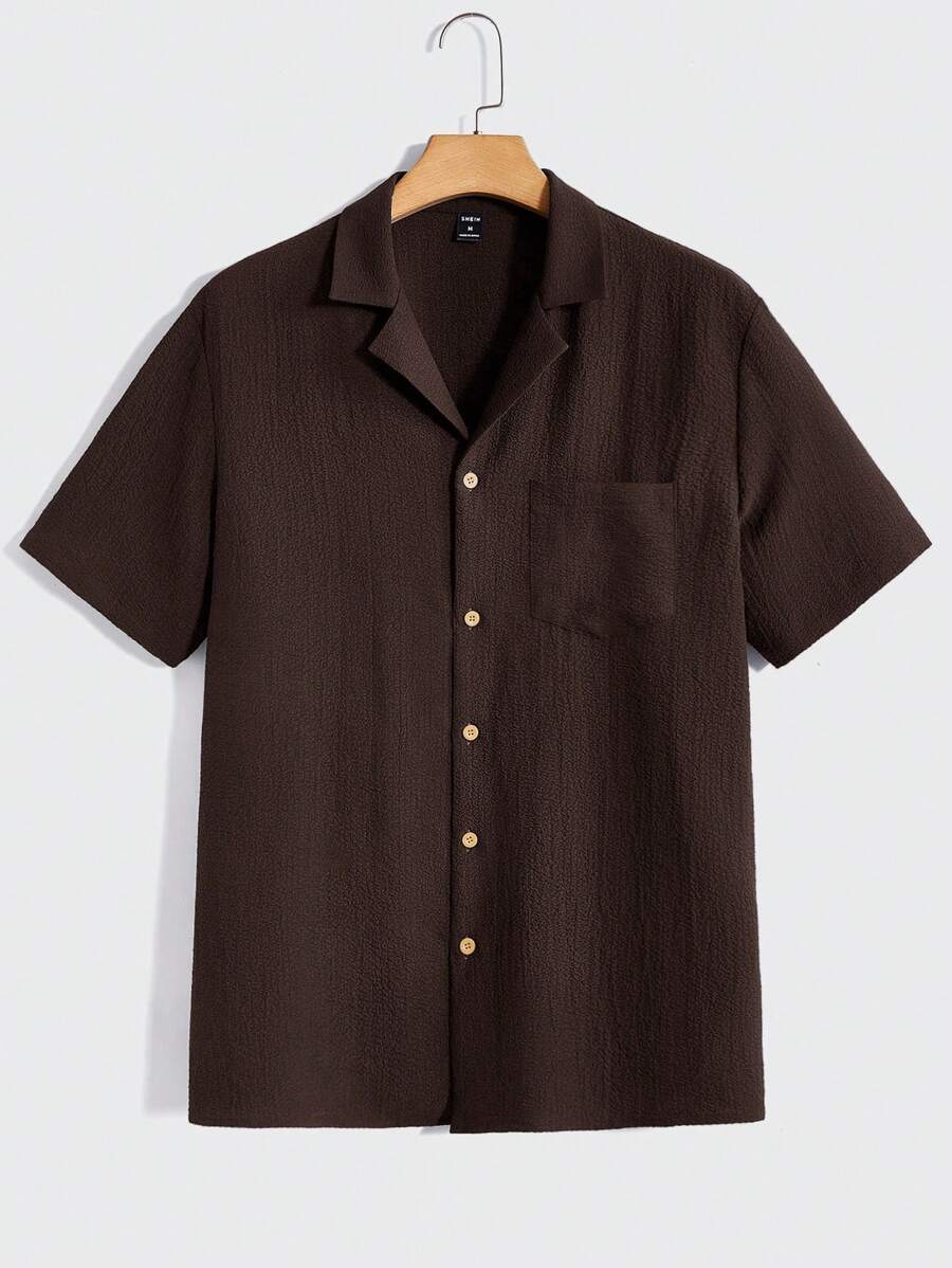 Set Décontracté Homme – T-shirt & Pantalon Uni