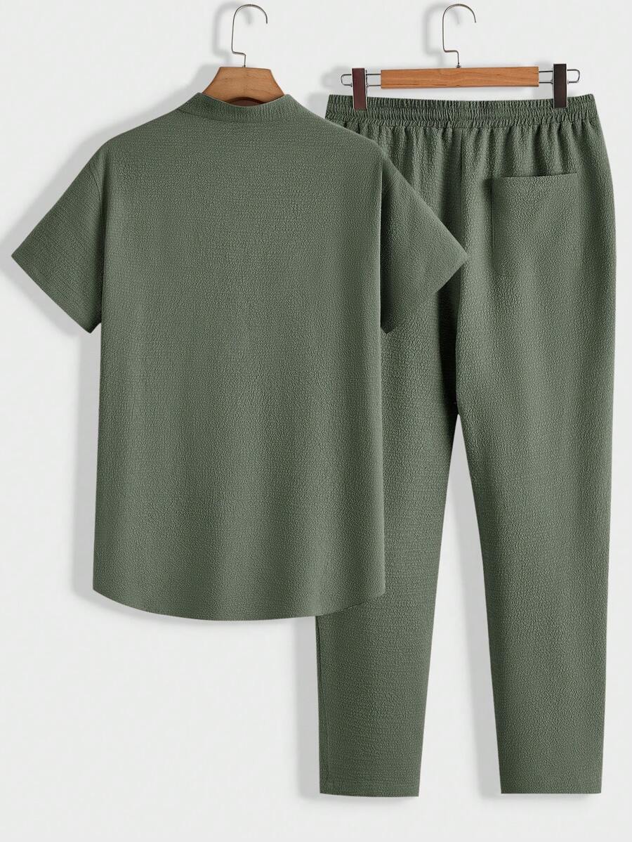 Set Homme Été – Haut Texturé & Short