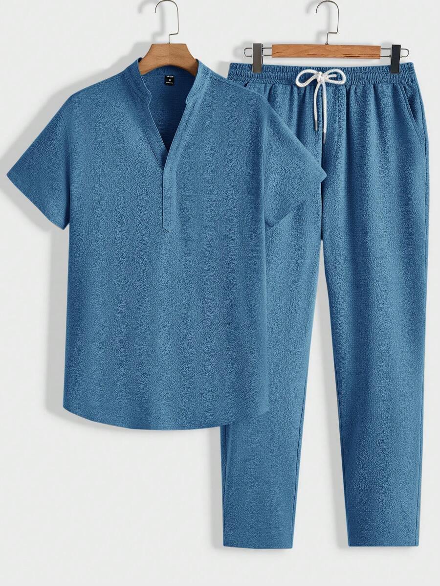Set Homme Été – Haut Texturé & Short