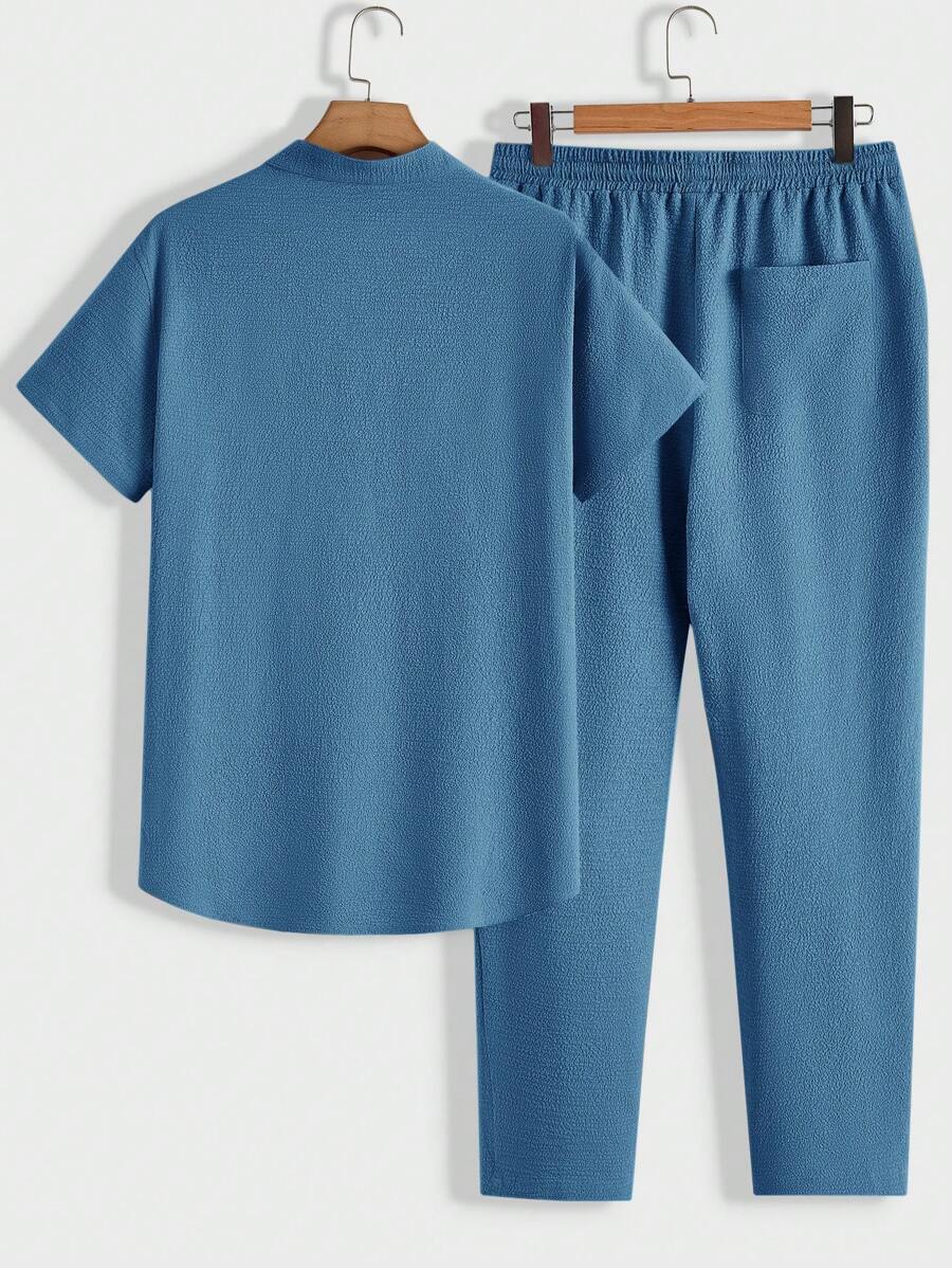 Set Homme Été – Haut Texturé & Short