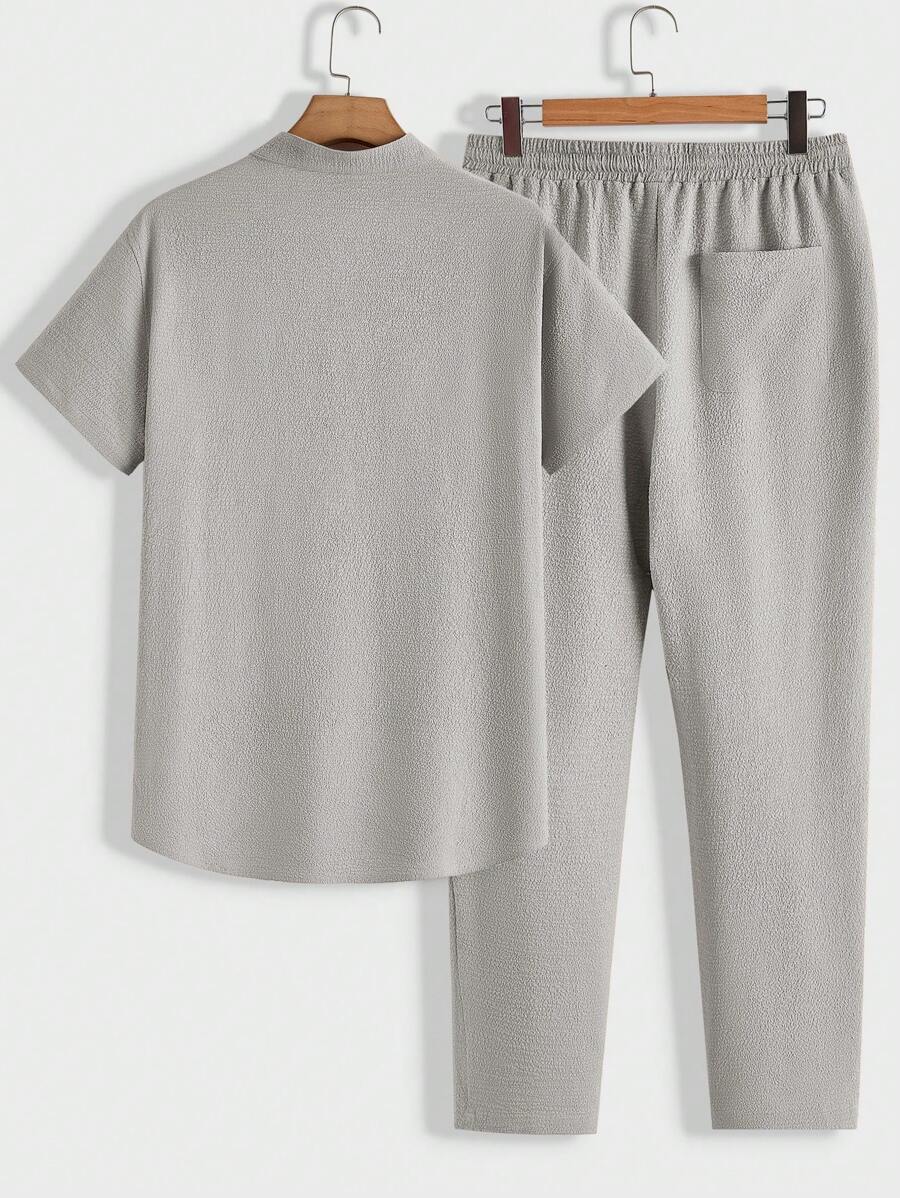 Set Homme Été – Haut Texturé & Short