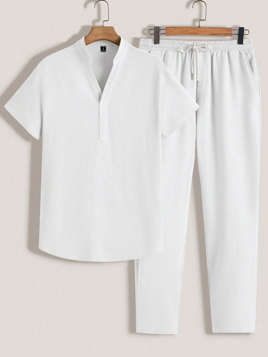 Set Homme Été – Haut Texturé & Short