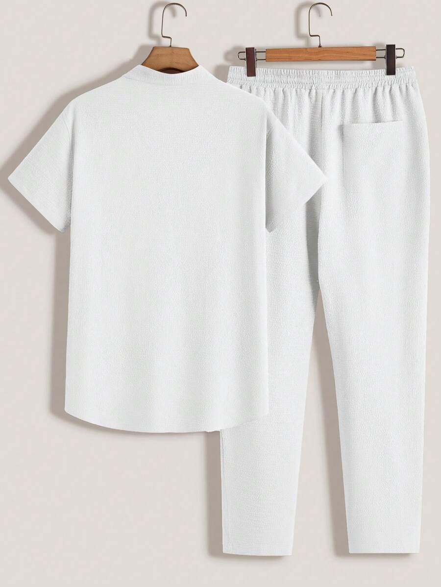 Set Homme Été – Haut Texturé & Short