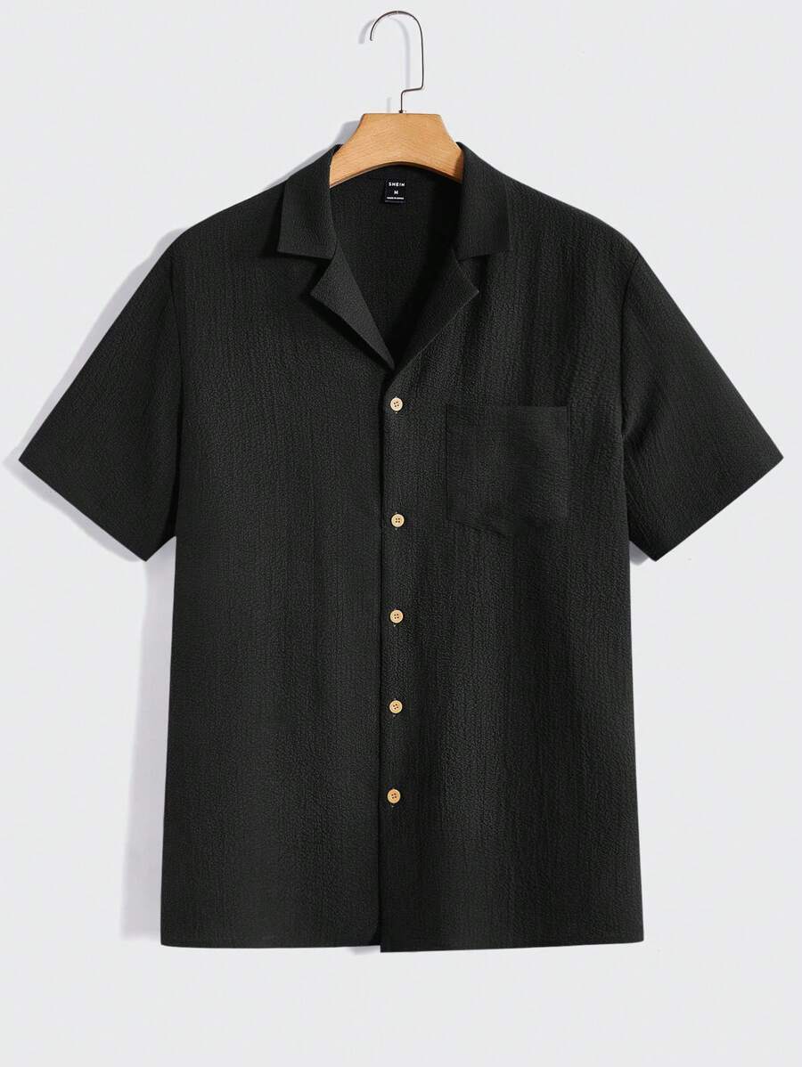 Set Décontracté Homme – T-shirt & Pantalon Uni