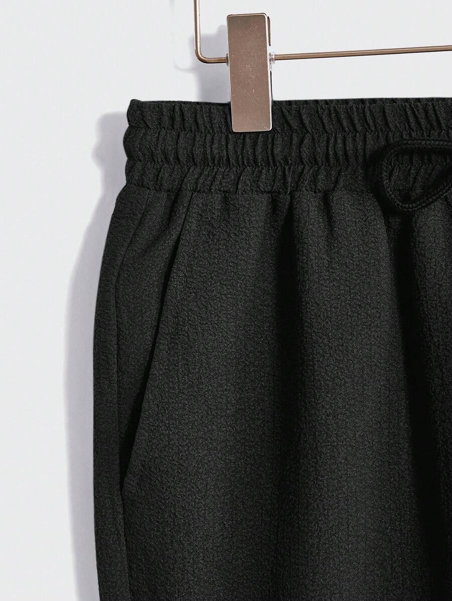 Set Décontracté Homme – T-shirt & Pantalon Uni