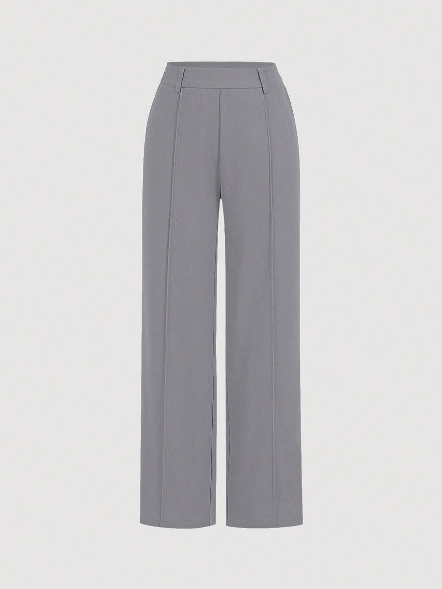 Tailleur Femme Bleu – Veste Boutonnée & Pantalon