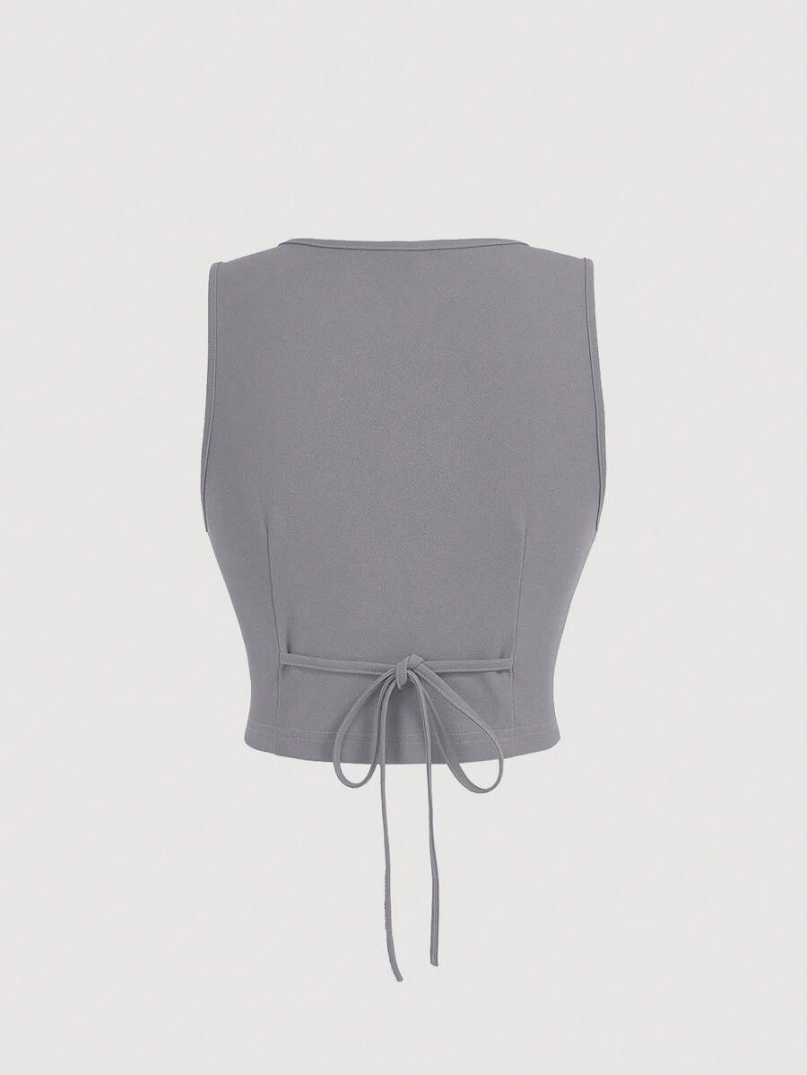 Tailleur Femme Bleu – Veste Boutonnée & Pantalon