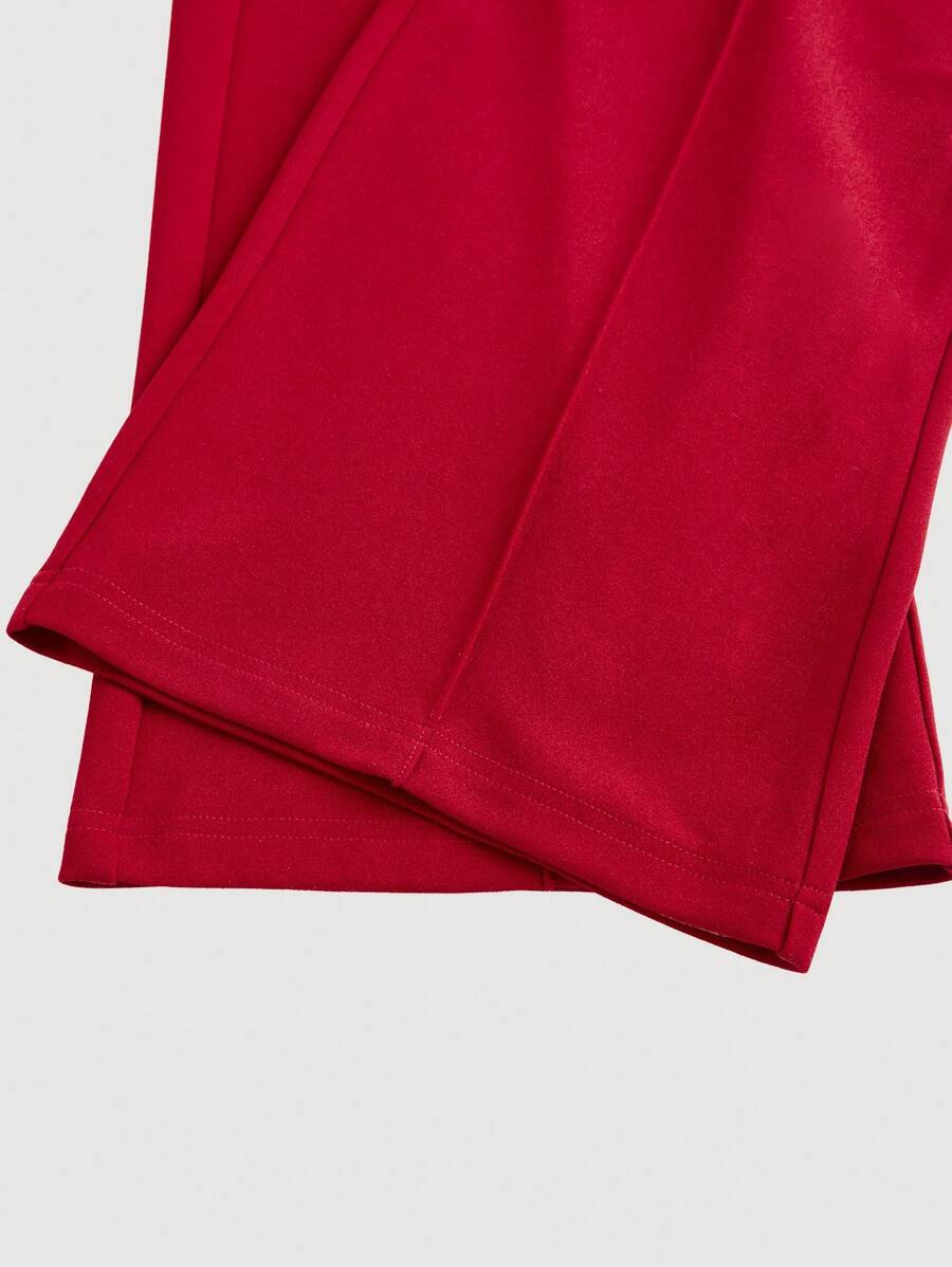 Tailleur Femme Bleu – Veste Boutonnée & Pantalon