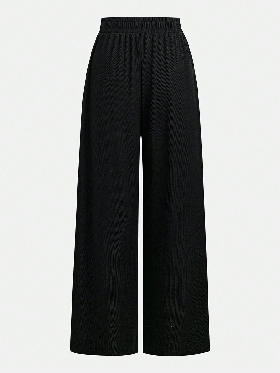 Ensemble décontracté – Débardeur Boutonné & Pantalon