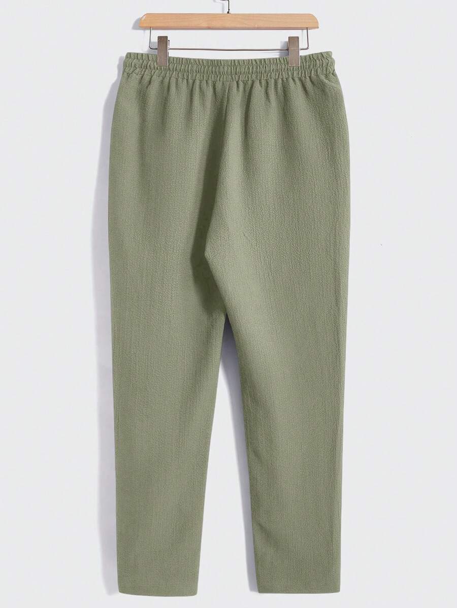 Set Décontracté Homme – T-shirt & Pantalon Uni