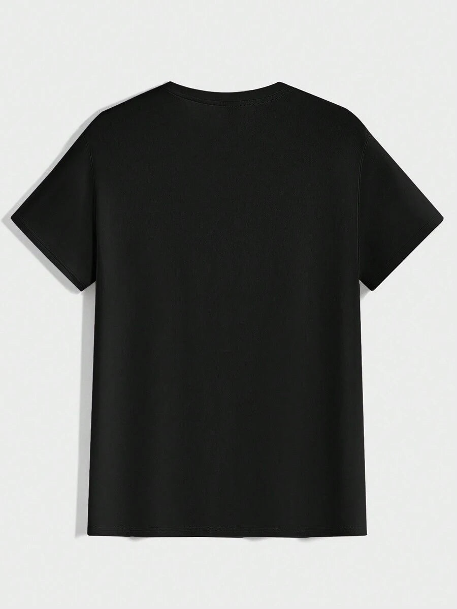 T-shirt Tricoté Homme à Manches Courtes décontractées
