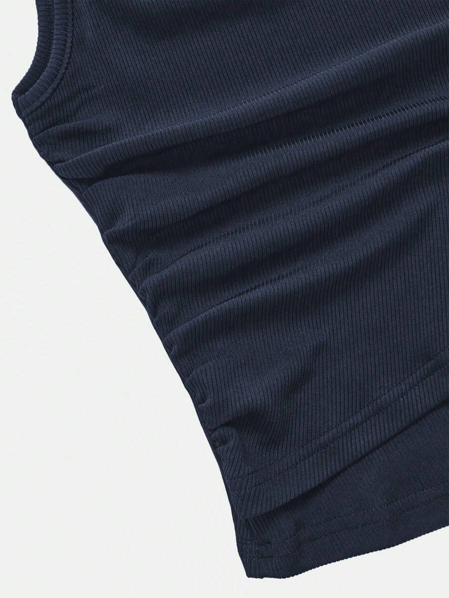 Ensemble décontracté – Débardeur Boutonné & Pantalon