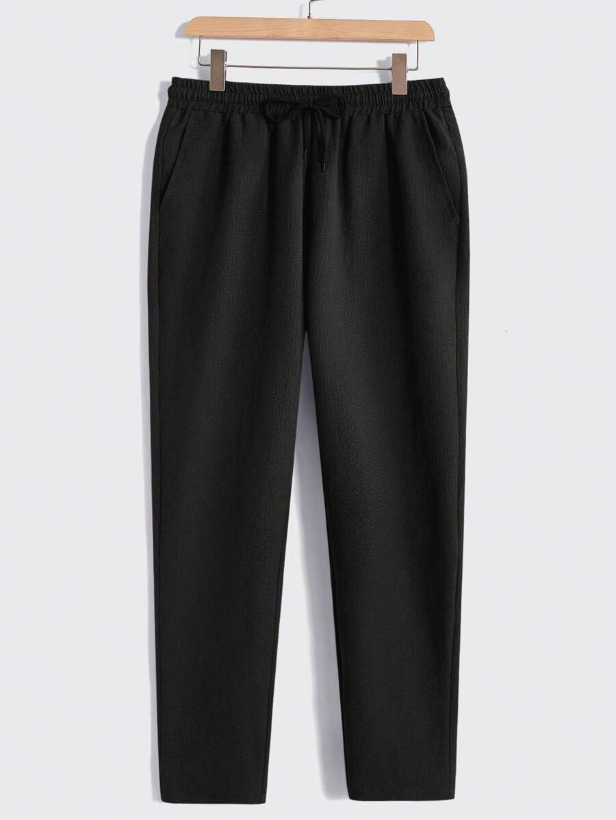 Set Décontracté Homme – T-shirt & Pantalon Uni