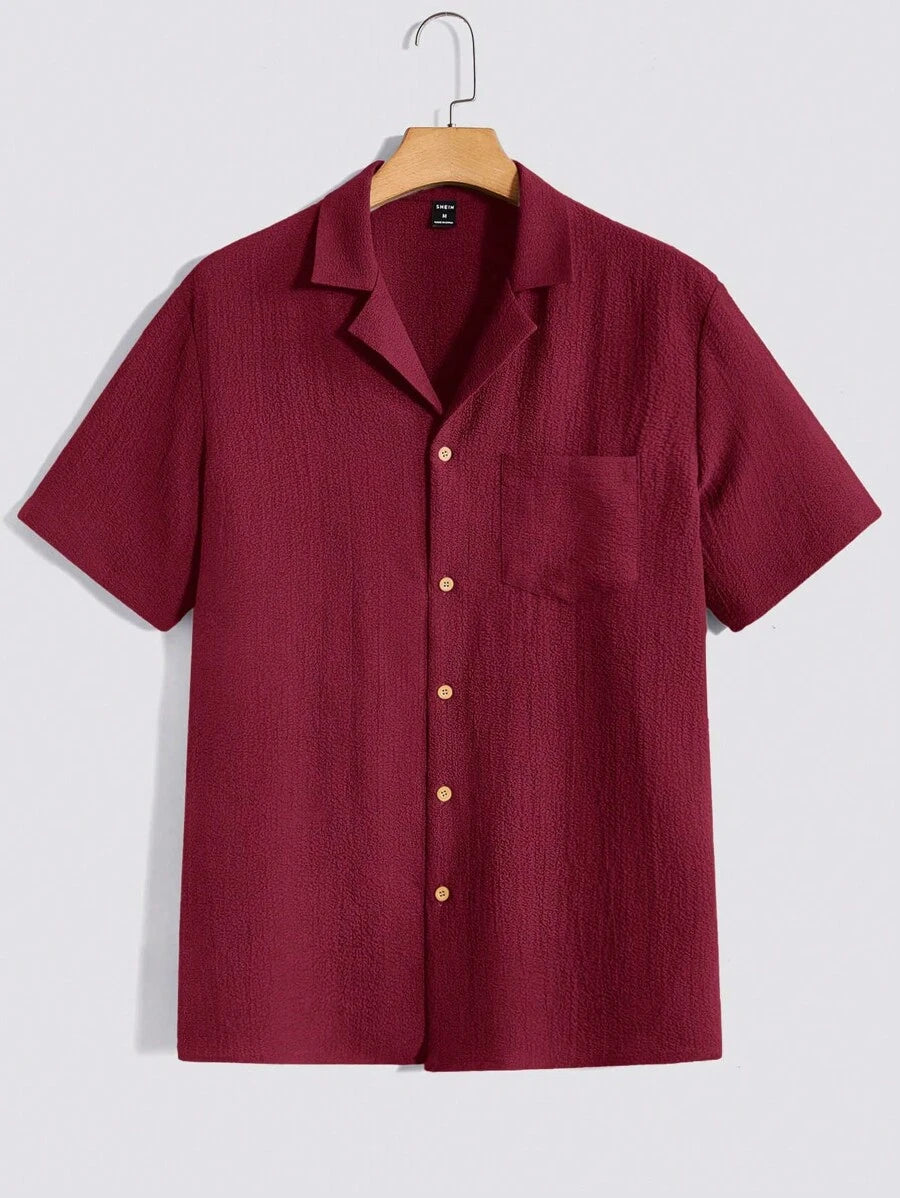 Set Décontracté Homme – T-shirt & Pantalon Uni