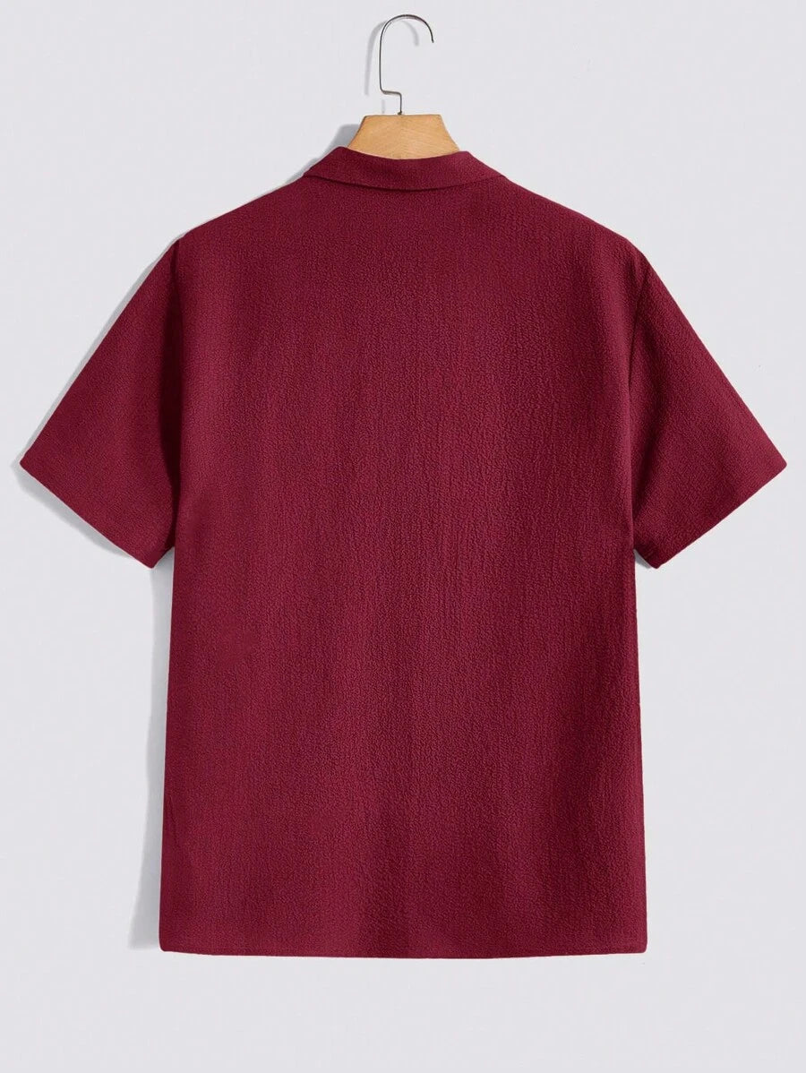 Set Décontracté Homme – T-shirt & Pantalon Uni