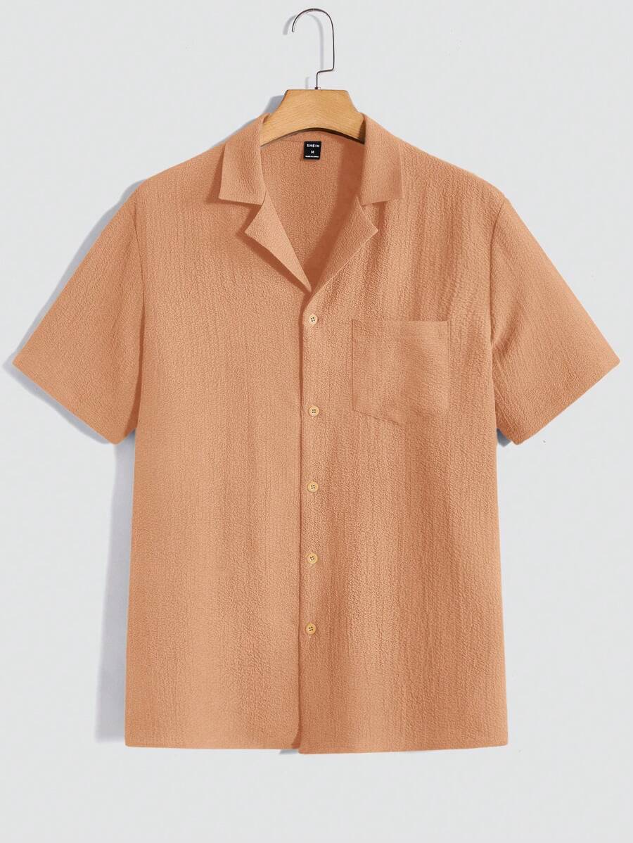 Set Décontracté Homme – T-shirt & Pantalon Uni
