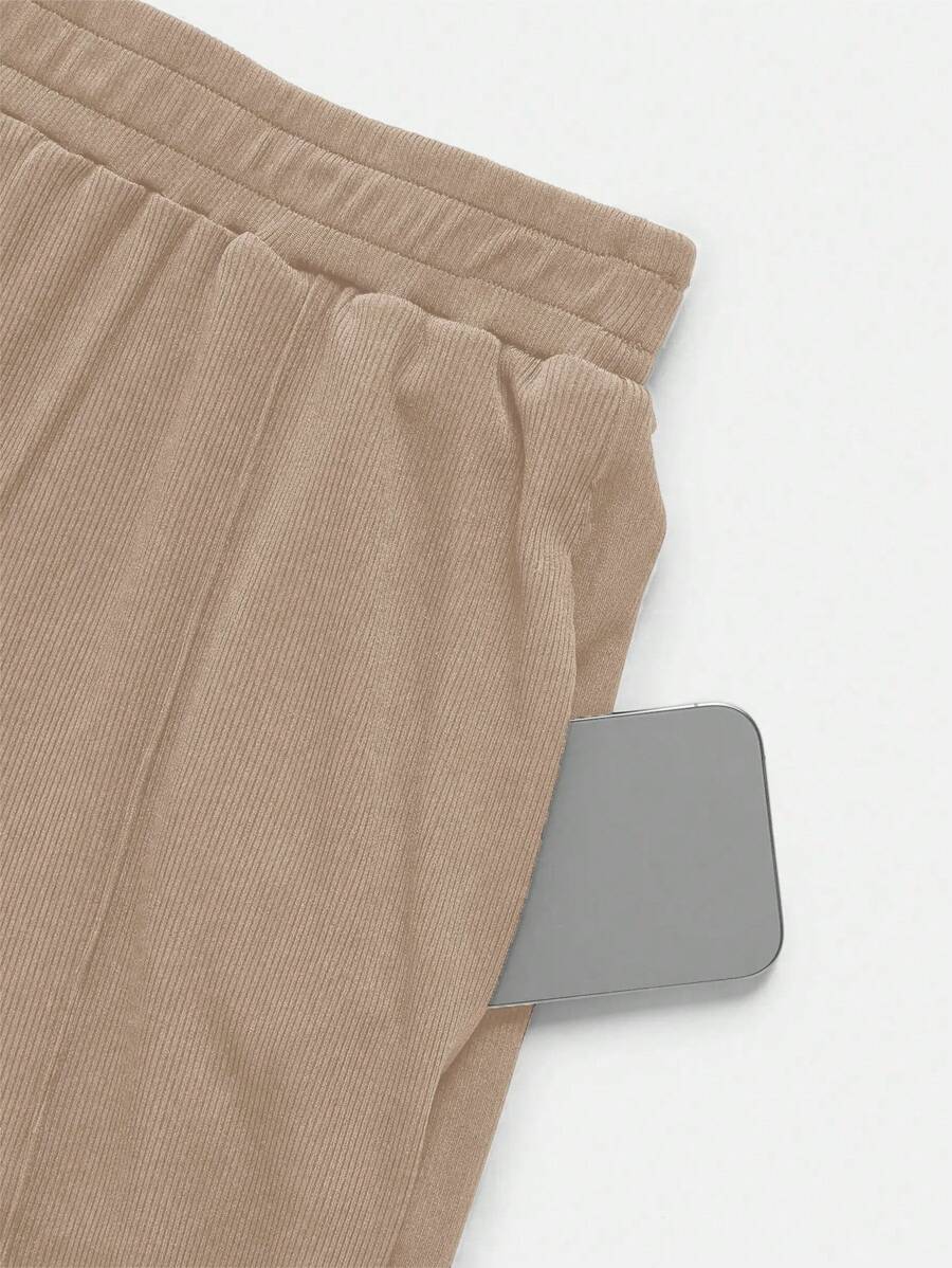 Ensemble décontracté – Débardeur Boutonné & Pantalon
