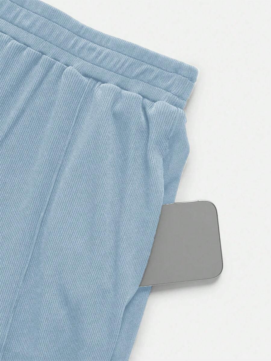 Ensemble décontracté – Débardeur Boutonné & Pantalon