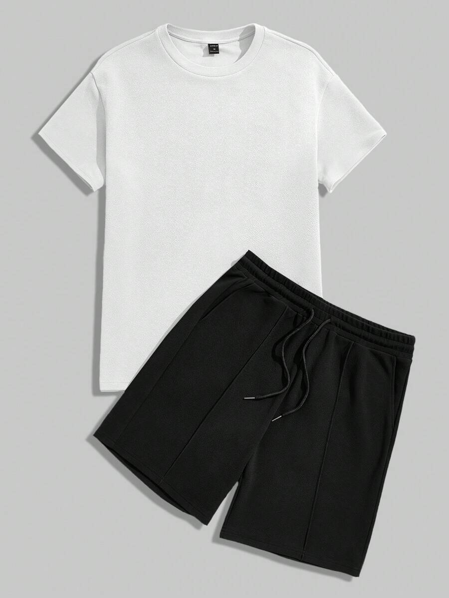Ensemble Été Homme – T-shirt Court & Jogging