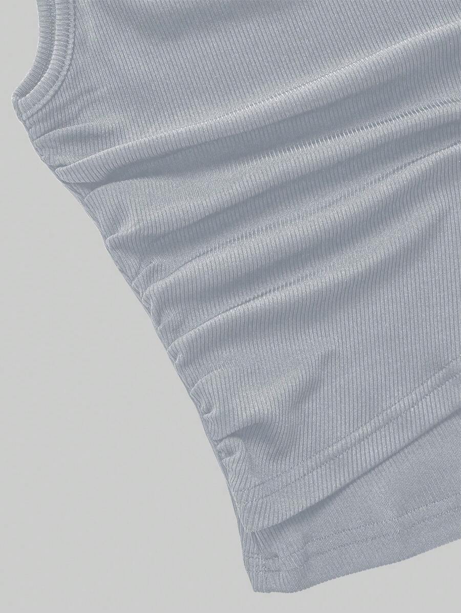 Ensemble décontracté – Débardeur Boutonné & Pantalon