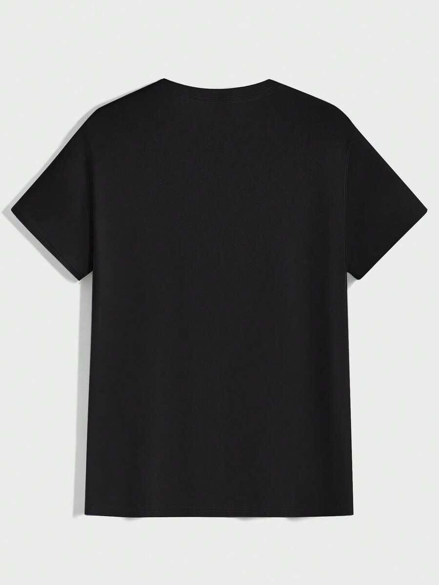 T-shirt Tricoté Homme à Manches Courtes décontractées