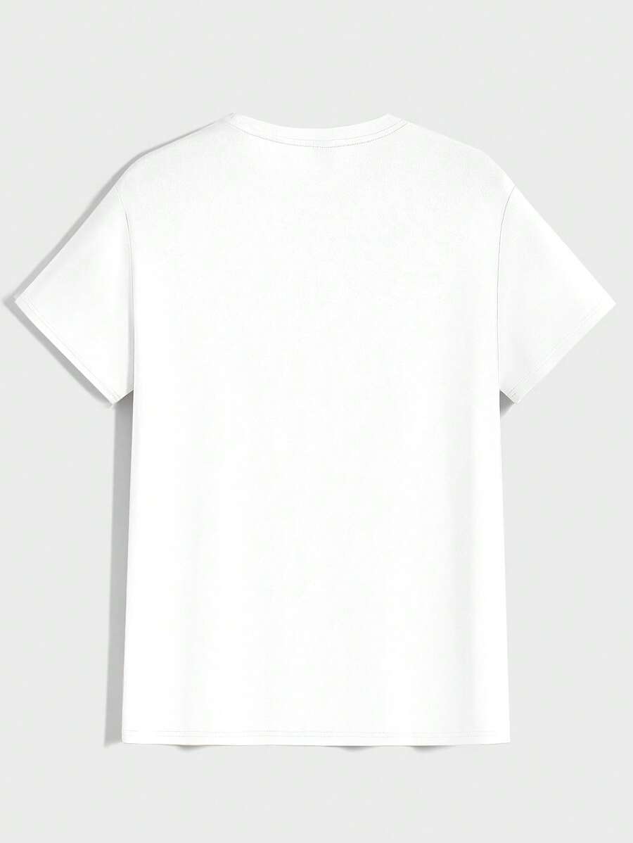 T-shirt Tricoté Homme à Manches Courtes décontractées