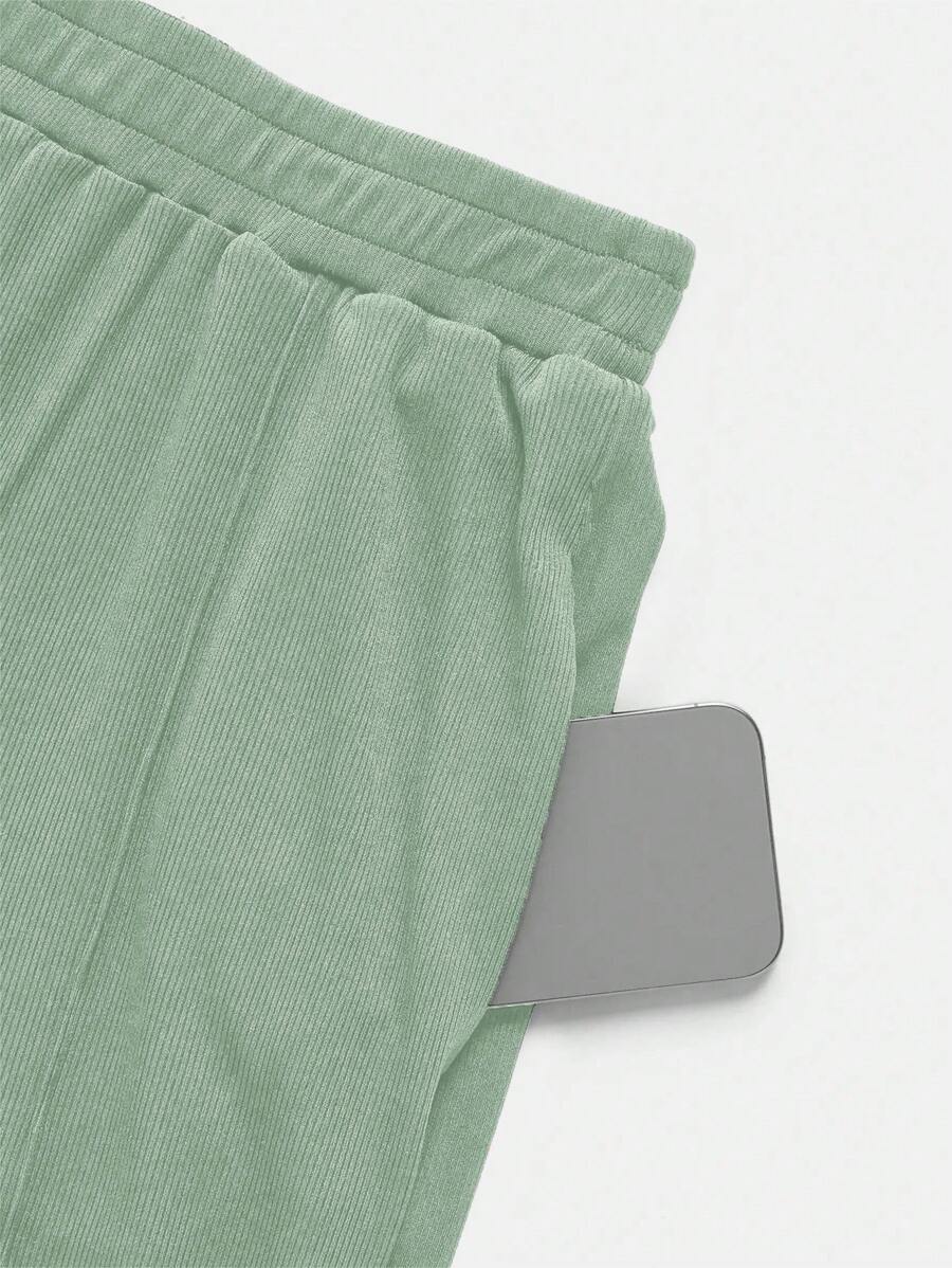 Ensemble décontracté – Débardeur Boutonné & Pantalon