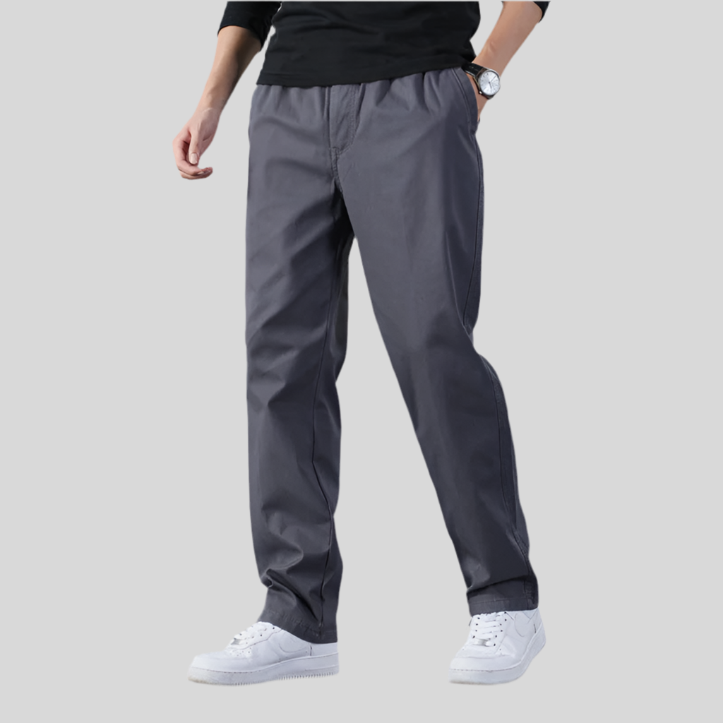 Pantalon Décontracté Homme Coton