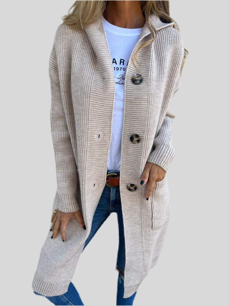 Cardigan Élégant Femme – Tricot Doux & Look Raffiné
