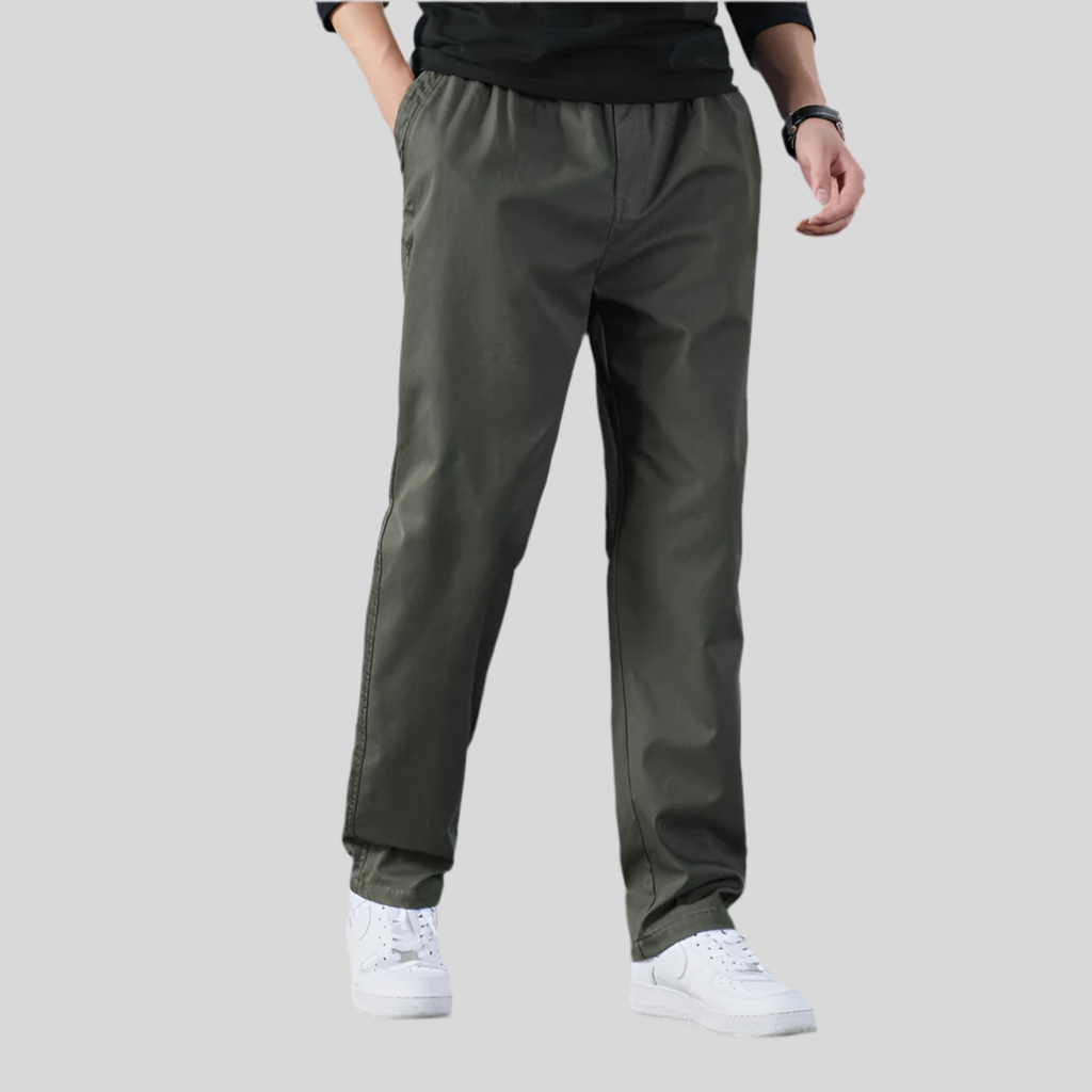 Pantalon Décontracté Homme Coton
