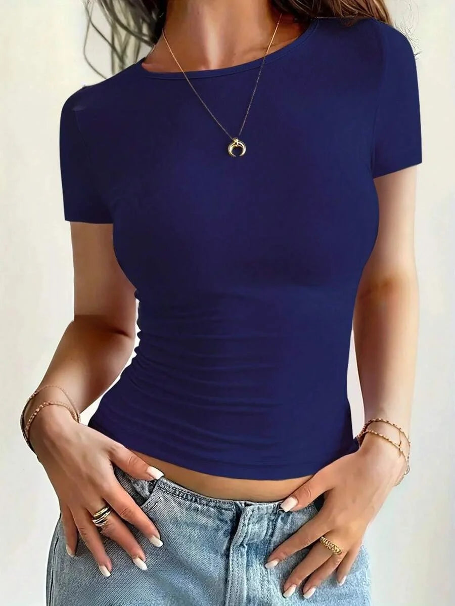 T-shirt Basique Femme Été