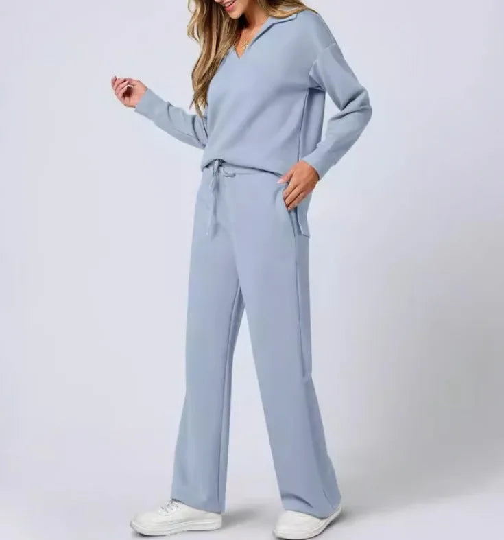 Survêtement Femme 2 Pièces – Sweat à Capuche & Pantalon