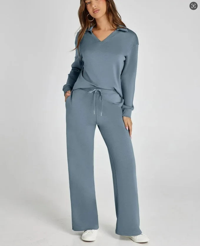 Survêtement Femme 2 Pièces – Sweat à Capuche & Pantalon