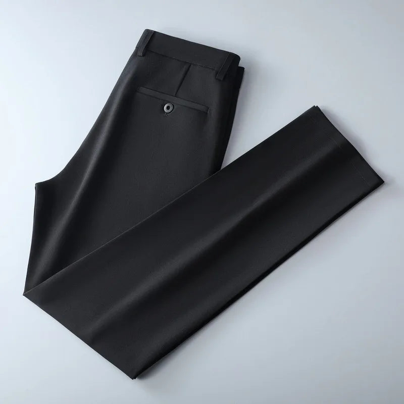 Pantalon Noir Droit Homme – Élégance Décontractée pour Tous les Jours