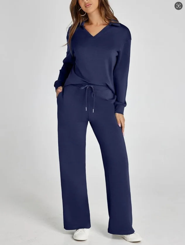 Survêtement Femme 2 Pièces – Sweat à Capuche & Pantalon