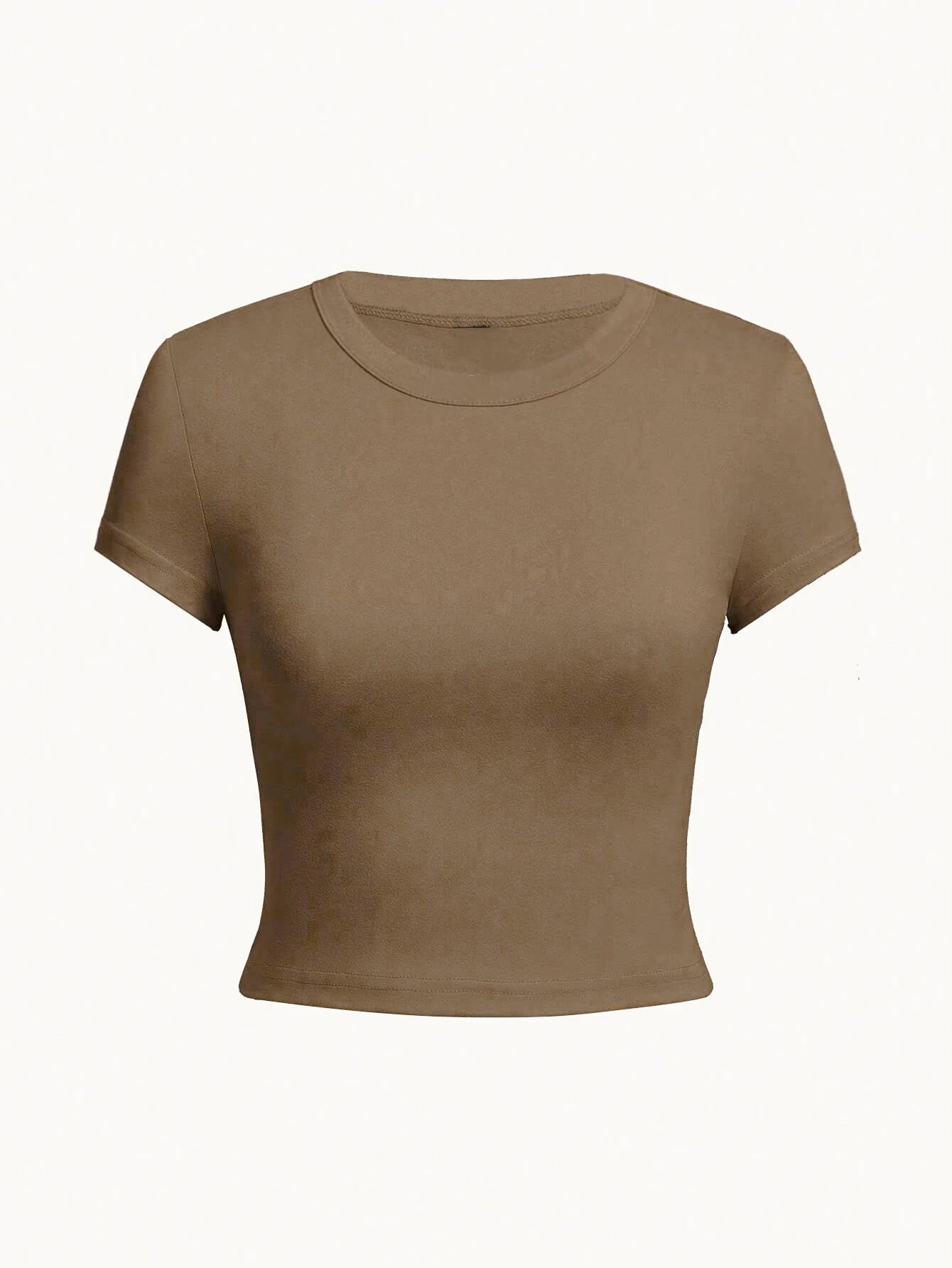 Top Court Femme Y2K Manches Courtes