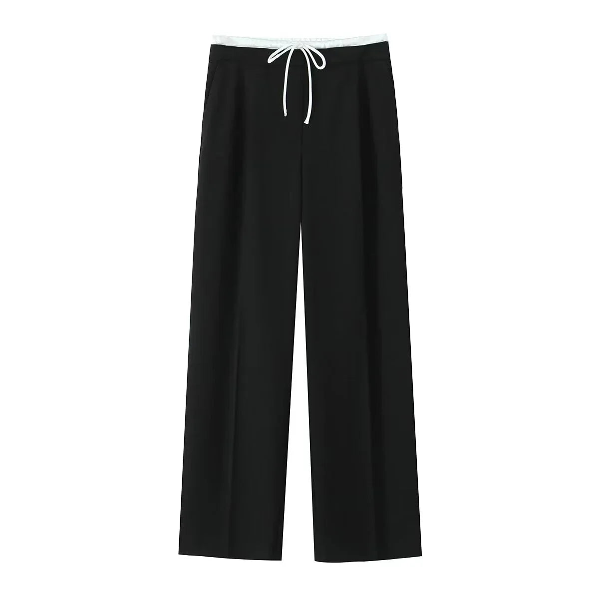 Pantalon Femme Flare – Taille Haute & Coupe Large