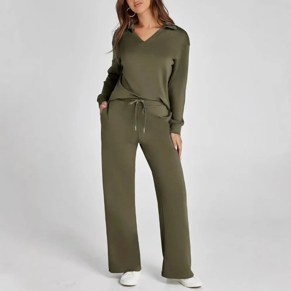 Survêtement Femme 2 Pièces – Sweat à Capuche & Pantalon