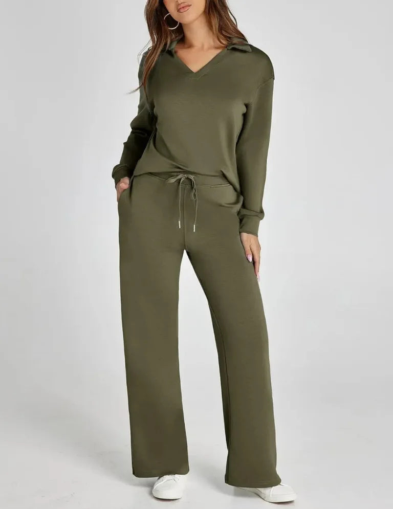 Survêtement Femme 2 Pièces – Sweat à Capuche & Pantalon