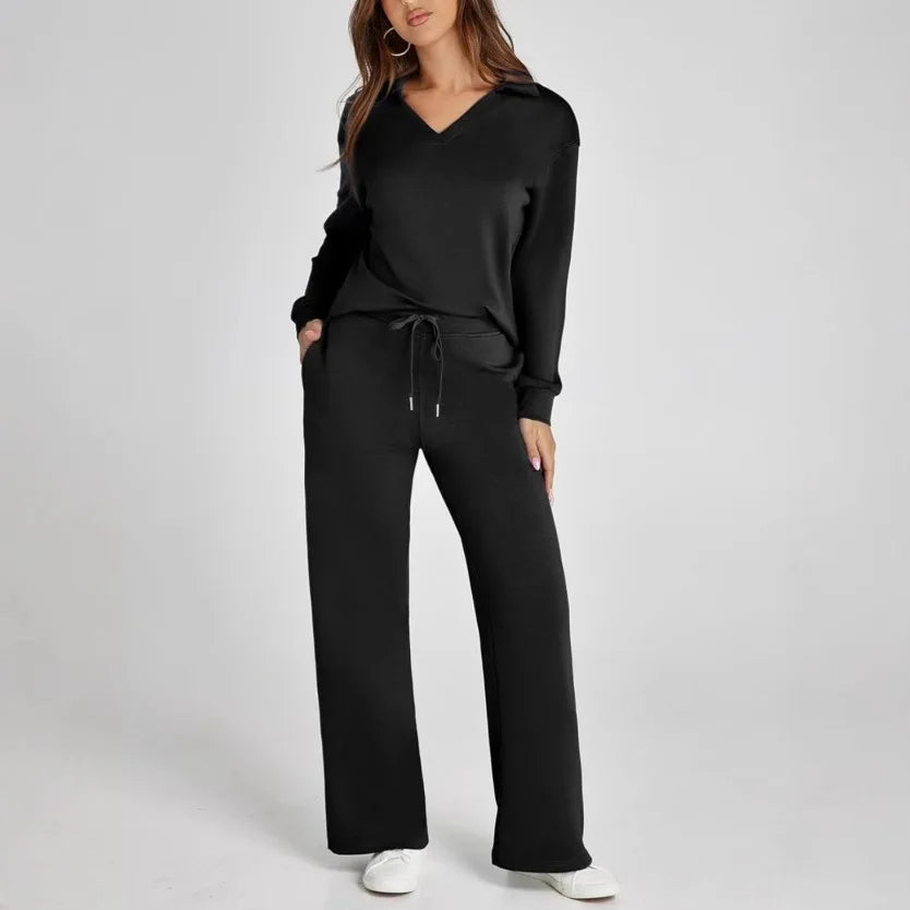 Survêtement Femme 2 Pièces – Sweat à Capuche & Pantalon