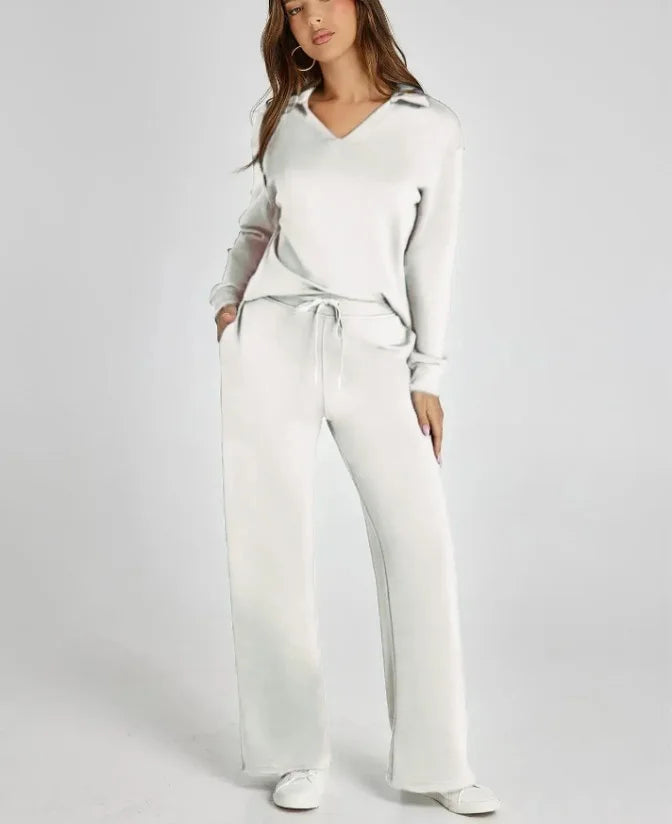 Survêtement Femme 2 Pièces – Sweat à Capuche & Pantalon